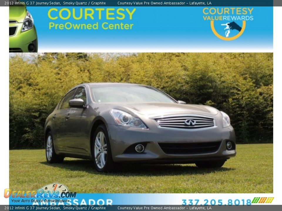 2012 Infiniti G 37 Journey Sedan Smoky Quartz / Graphite Photo #1