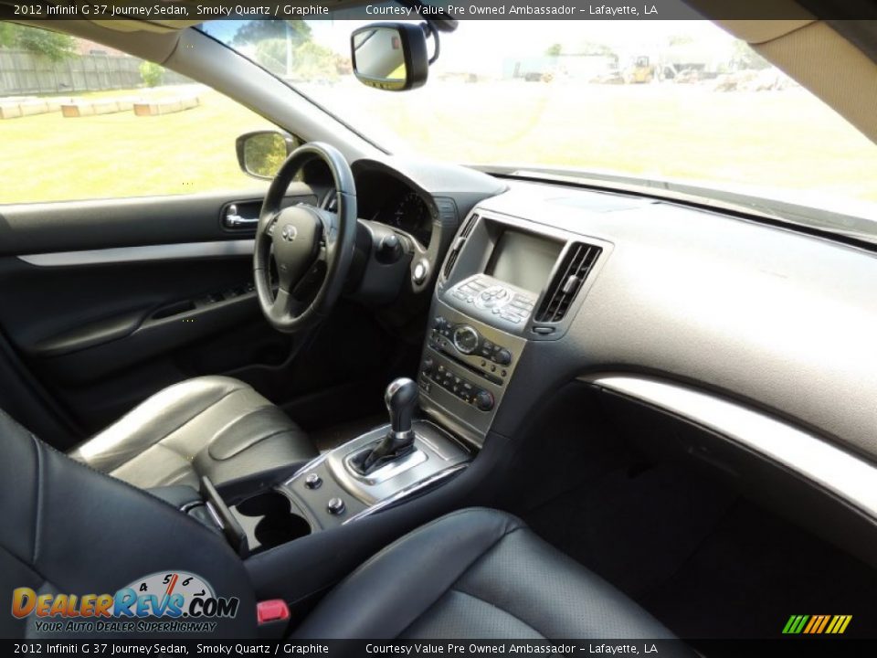 2012 Infiniti G 37 Journey Sedan Smoky Quartz / Graphite Photo #6
