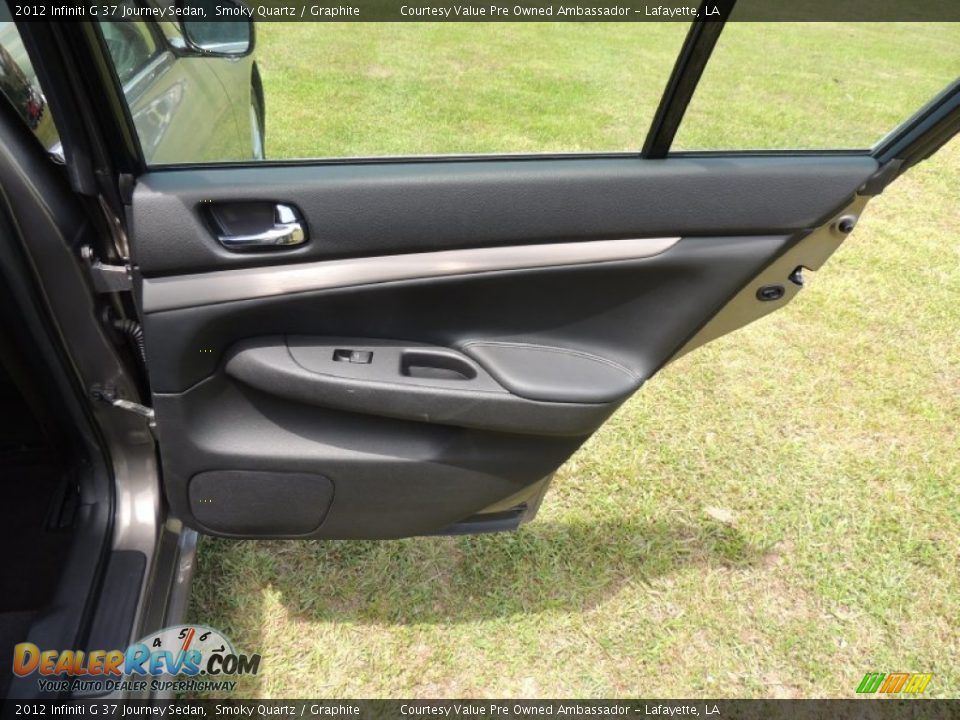 2012 Infiniti G 37 Journey Sedan Smoky Quartz / Graphite Photo #10