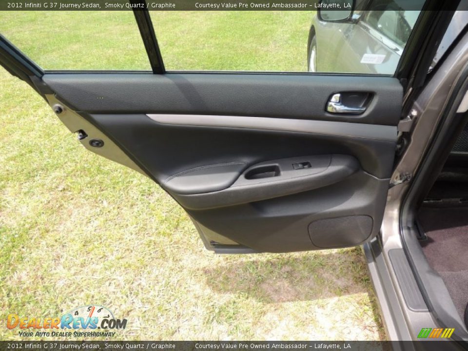 2012 Infiniti G 37 Journey Sedan Smoky Quartz / Graphite Photo #12