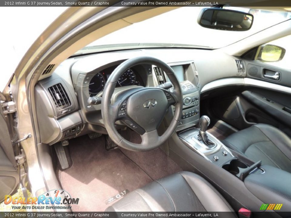 2012 Infiniti G 37 Journey Sedan Smoky Quartz / Graphite Photo #13