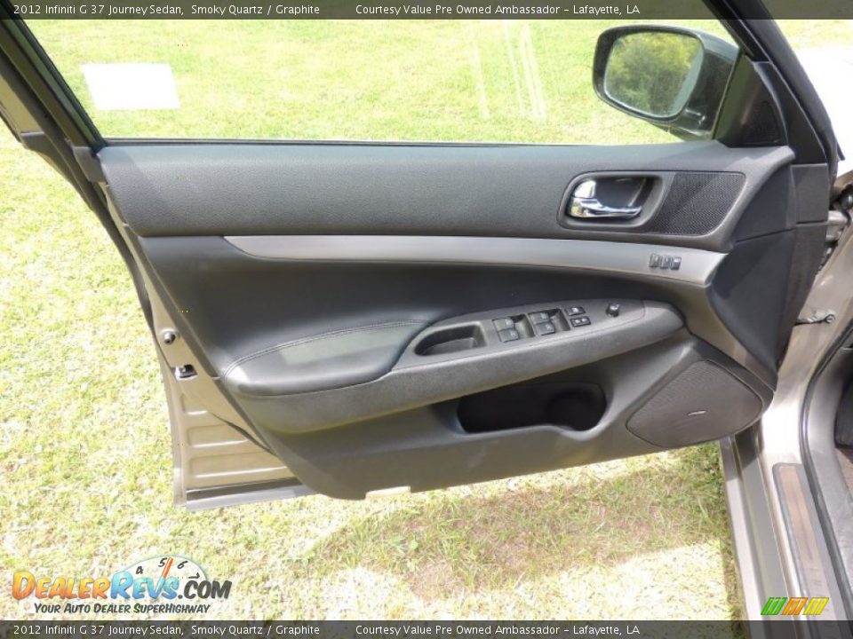 2012 Infiniti G 37 Journey Sedan Smoky Quartz / Graphite Photo #14