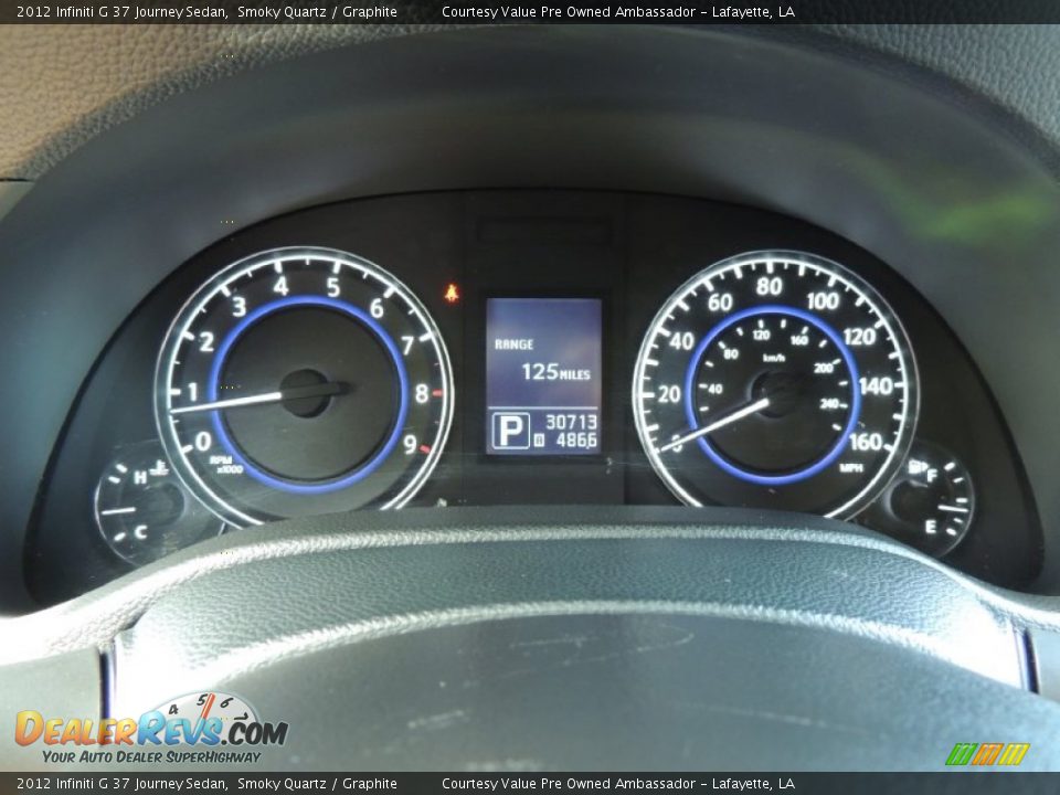 2012 Infiniti G 37 Journey Sedan Smoky Quartz / Graphite Photo #16