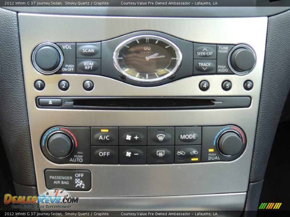 2012 Infiniti G 37 Journey Sedan Smoky Quartz / Graphite Photo #21