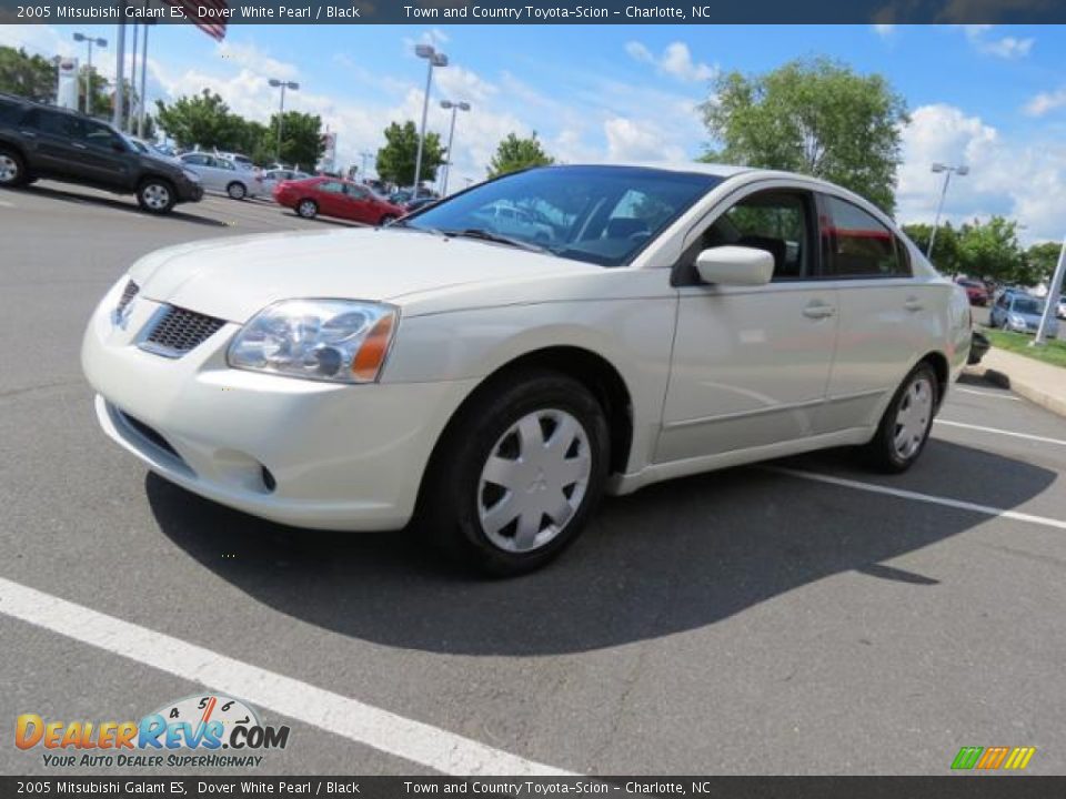 2005 Mitsubishi Galant ES Dover White Pearl / Black Photo #3
