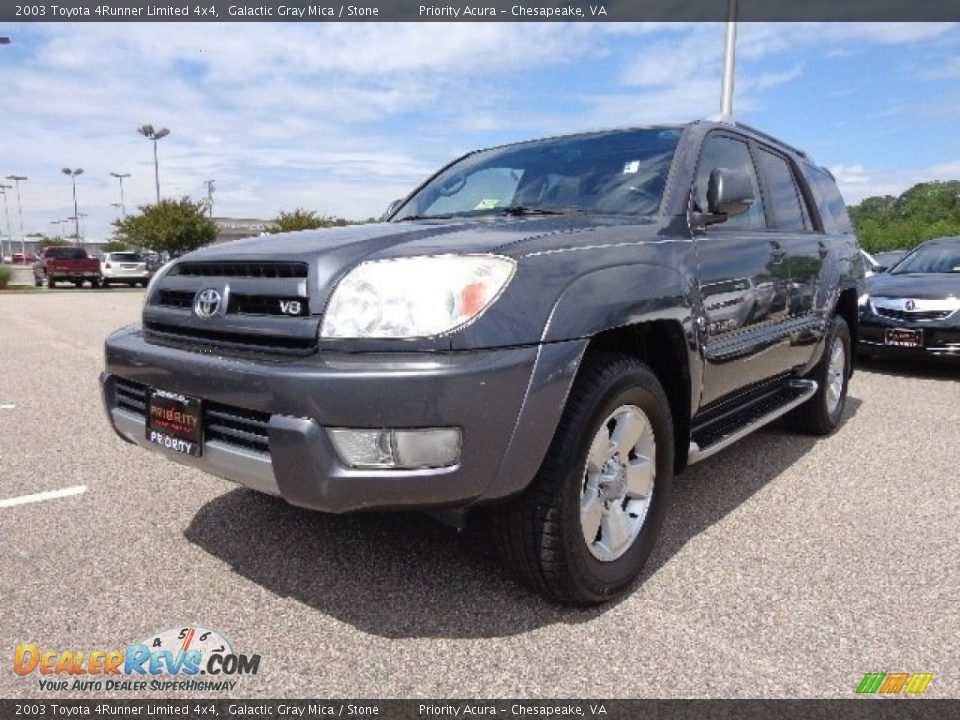 2003 Toyota 4Runner Limited 4x4 Galactic Gray Mica / Stone Photo #1