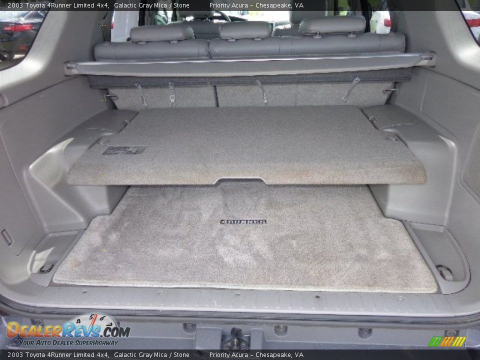2003 Toyota 4Runner Limited 4x4 Trunk Photo #15
