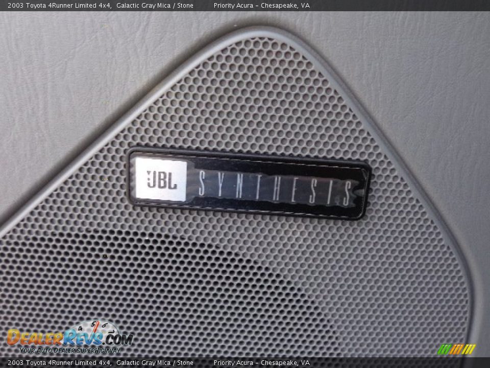 2003 Toyota 4Runner Limited 4x4 Galactic Gray Mica / Stone Photo #18