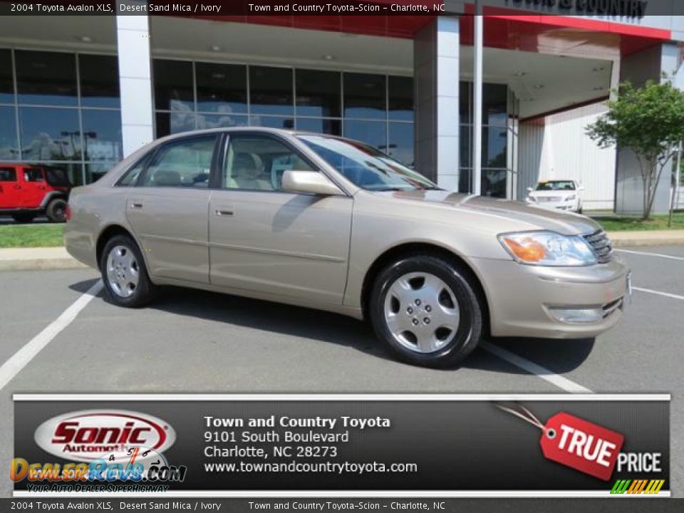 2004 Toyota Avalon XLS Desert Sand Mica / Ivory Photo #1