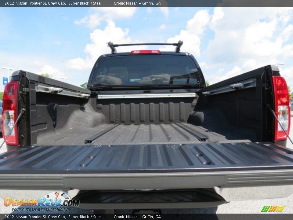 2012 Nissan Frontier SL Crew Cab Super Black / Steel Photo #13