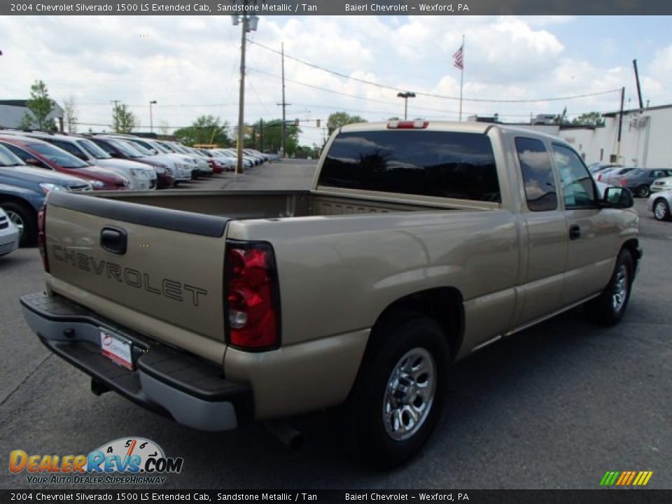 2004 Chevrolet Silverado 1500 LS Extended Cab Sandstone Metallic / Tan Photo #6