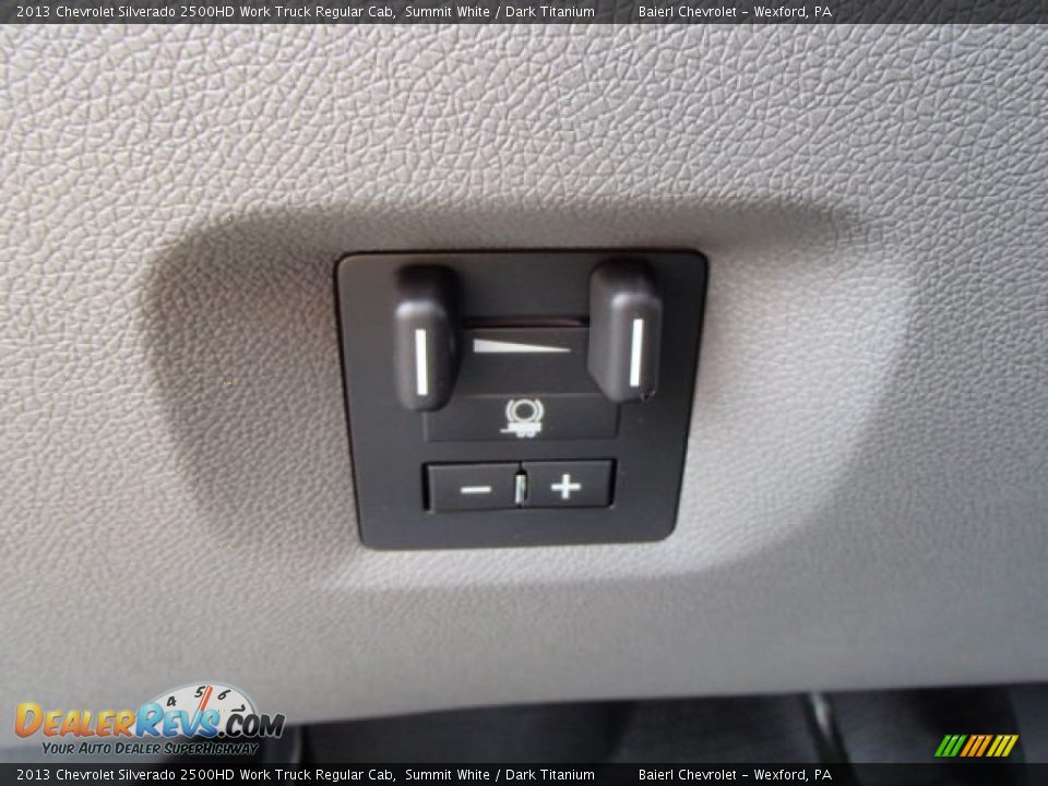 2013 Chevrolet Silverado 2500HD Work Truck Regular Cab Summit White / Dark Titanium Photo #14