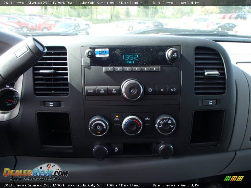 2013 Chevrolet Silverado 2500HD Work Truck Regular Cab Summit White / Dark Titanium Photo #15