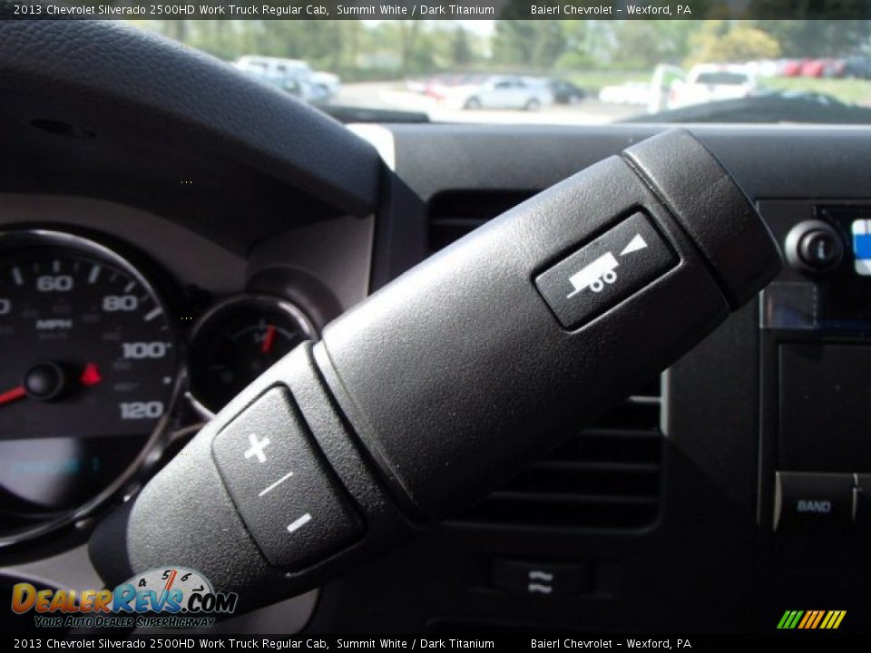 2013 Chevrolet Silverado 2500HD Work Truck Regular Cab Summit White / Dark Titanium Photo #18