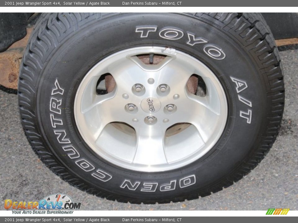 2001 Jeep Wrangler Sport 4x4 Wheel Photo #16