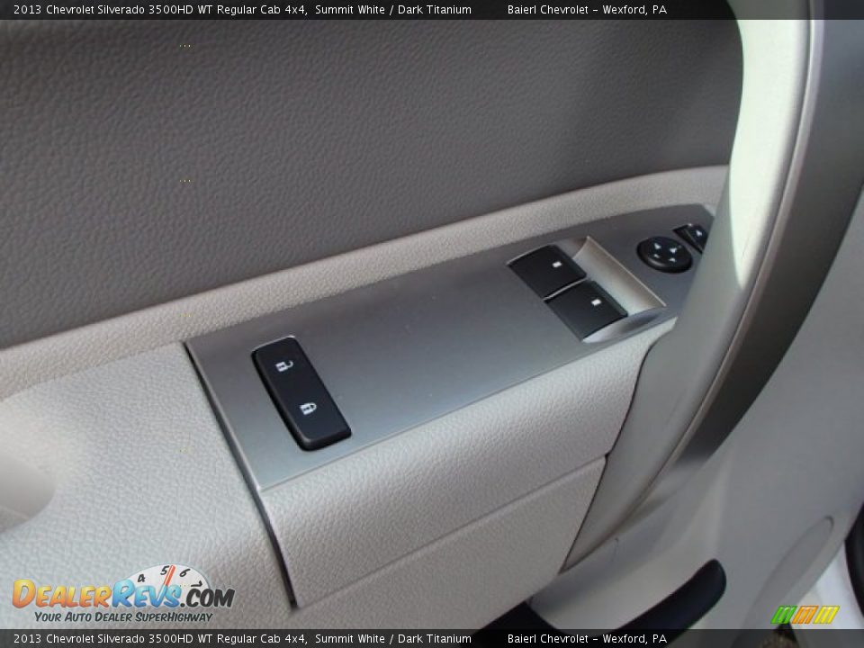 2013 Chevrolet Silverado 3500HD WT Regular Cab 4x4 Summit White / Dark Titanium Photo #13