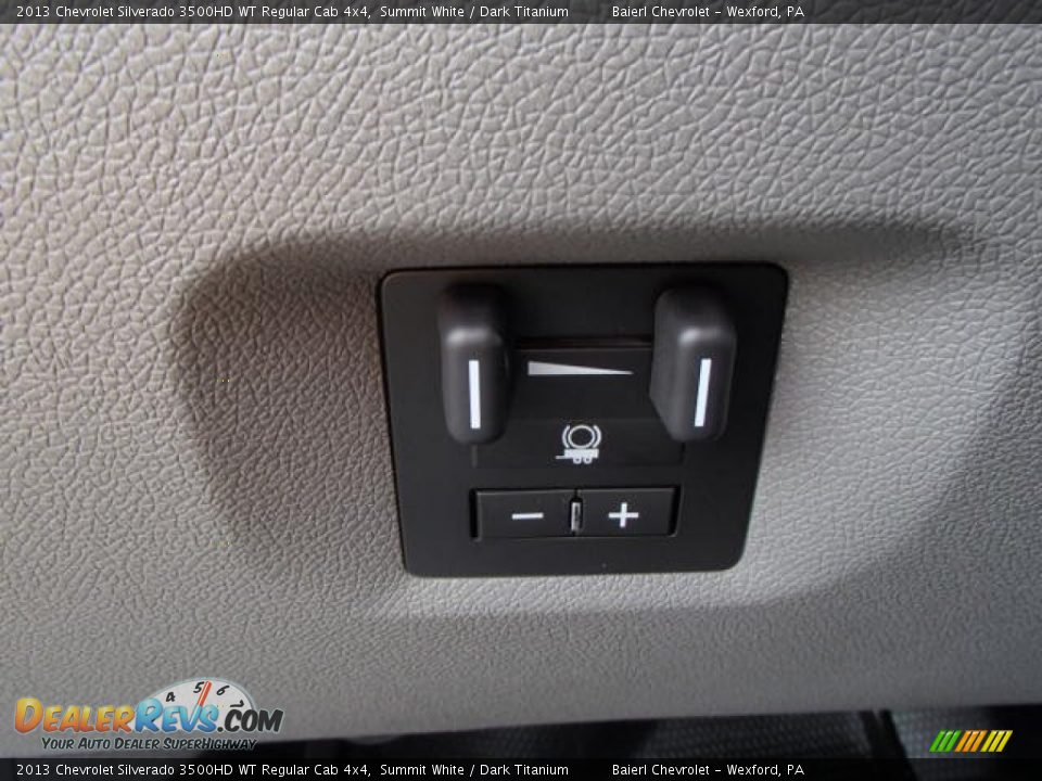 2013 Chevrolet Silverado 3500HD WT Regular Cab 4x4 Summit White / Dark Titanium Photo #14