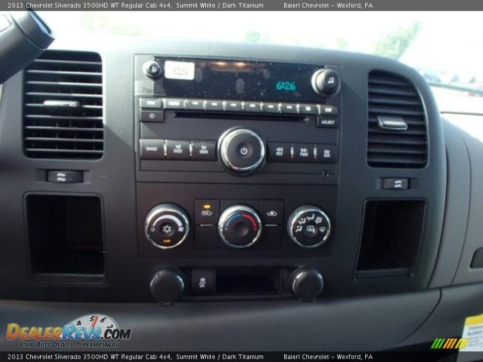 2013 Chevrolet Silverado 3500HD WT Regular Cab 4x4 Summit White / Dark Titanium Photo #16