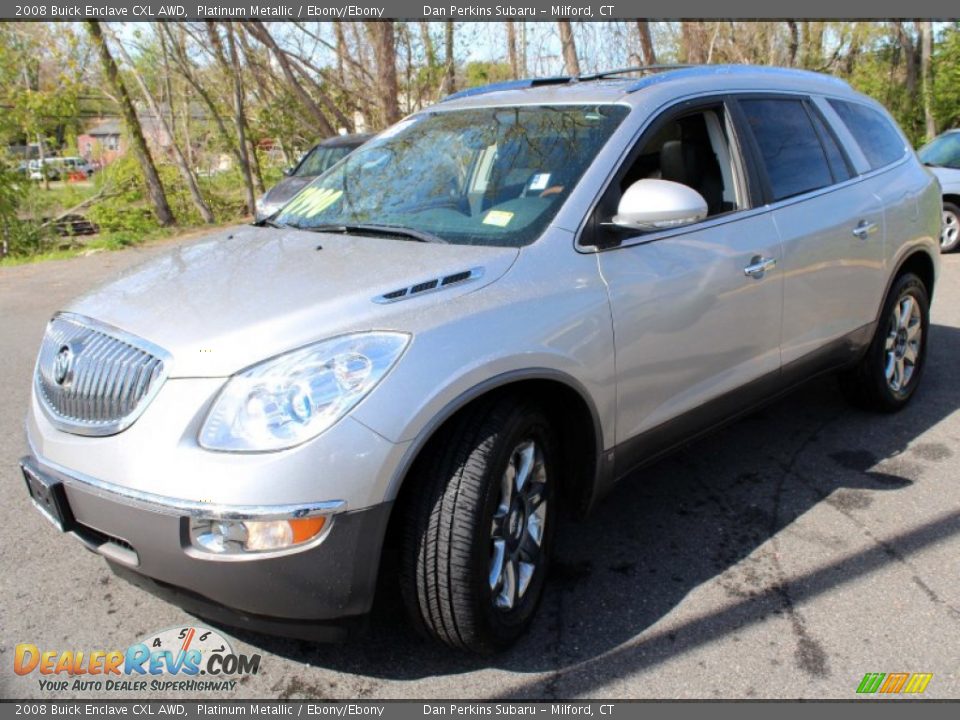 2008 Buick Enclave CXL AWD Platinum Metallic / Ebony/Ebony Photo #3