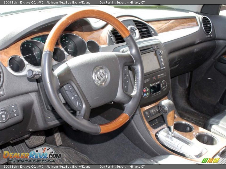 2008 Buick Enclave CXL AWD Platinum Metallic / Ebony/Ebony Photo #5