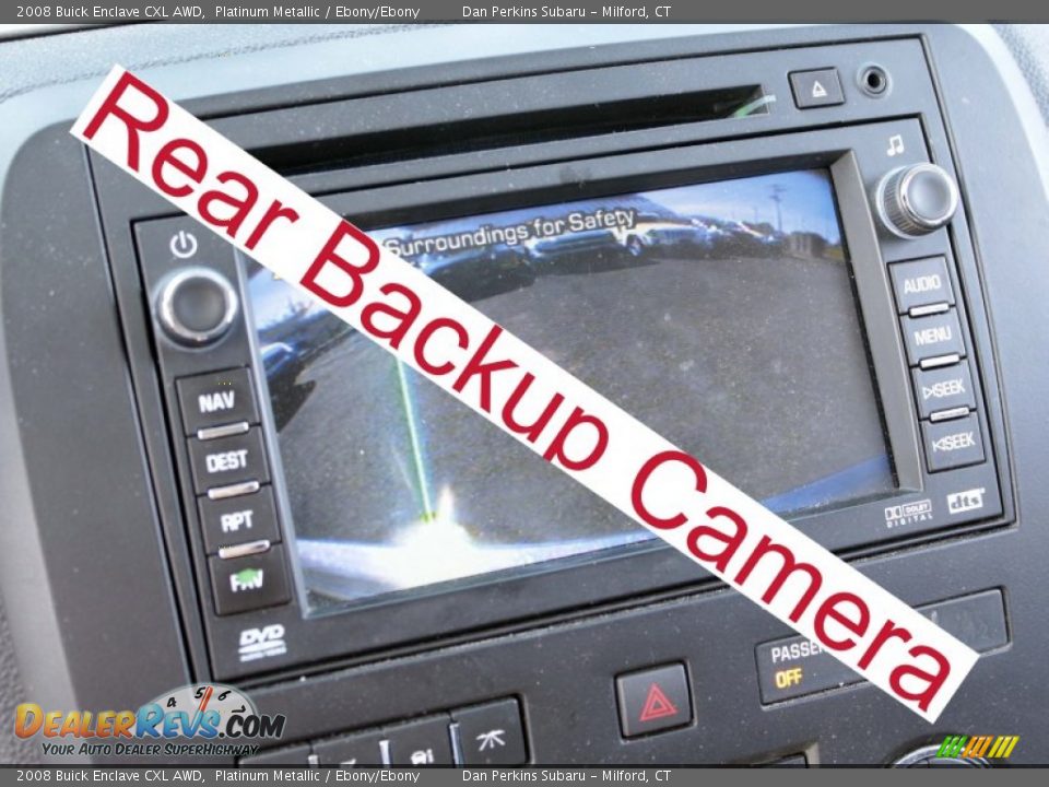 2008 Buick Enclave CXL AWD Platinum Metallic / Ebony/Ebony Photo #18