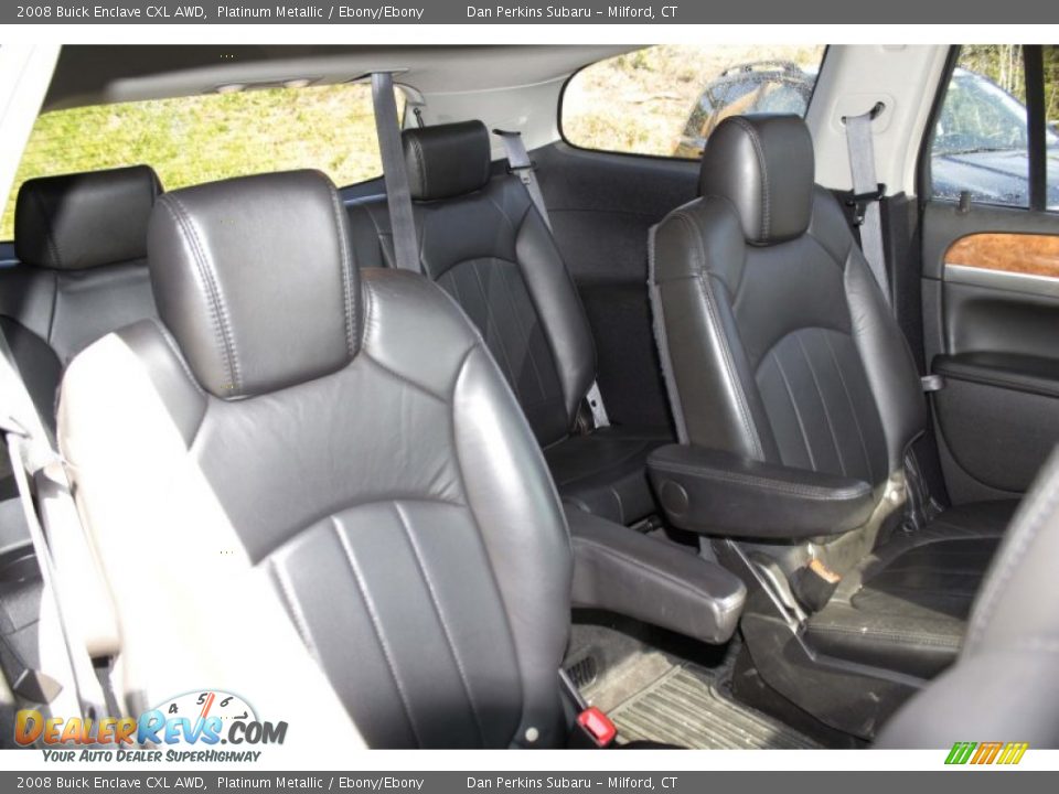 2008 Buick Enclave CXL AWD Platinum Metallic / Ebony/Ebony Photo #19