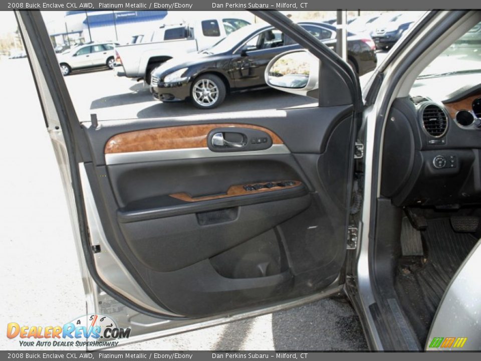2008 Buick Enclave CXL AWD Platinum Metallic / Ebony/Ebony Photo #20