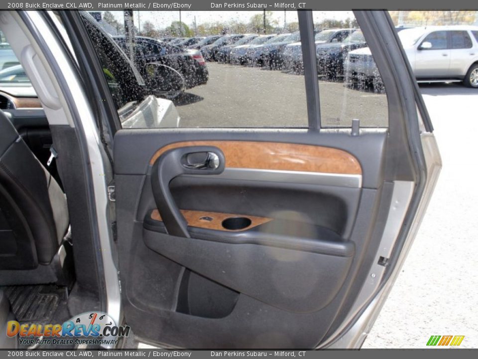 2008 Buick Enclave CXL AWD Platinum Metallic / Ebony/Ebony Photo #21