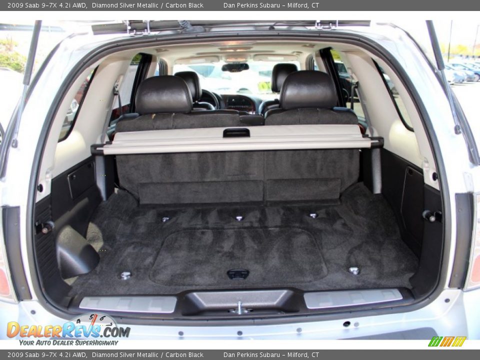 2009 Saab 9-7X 4.2i AWD Diamond Silver Metallic / Carbon Black Photo #8