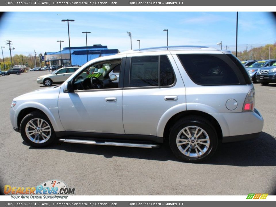 Diamond Silver Metallic 2009 Saab 9-7X 4.2i AWD Photo #11