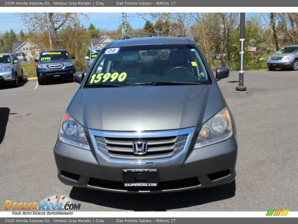 2008 Honda Odyssey EX Nimbus Gray Metallic / Gray Photo #2