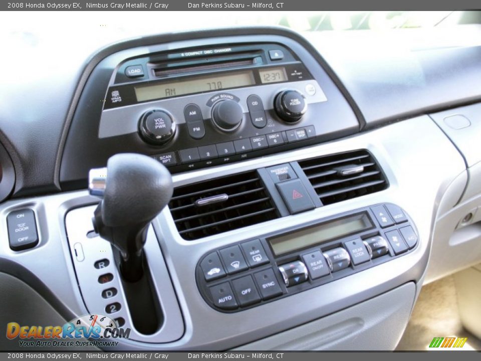 2008 Honda Odyssey EX Nimbus Gray Metallic / Gray Photo #13