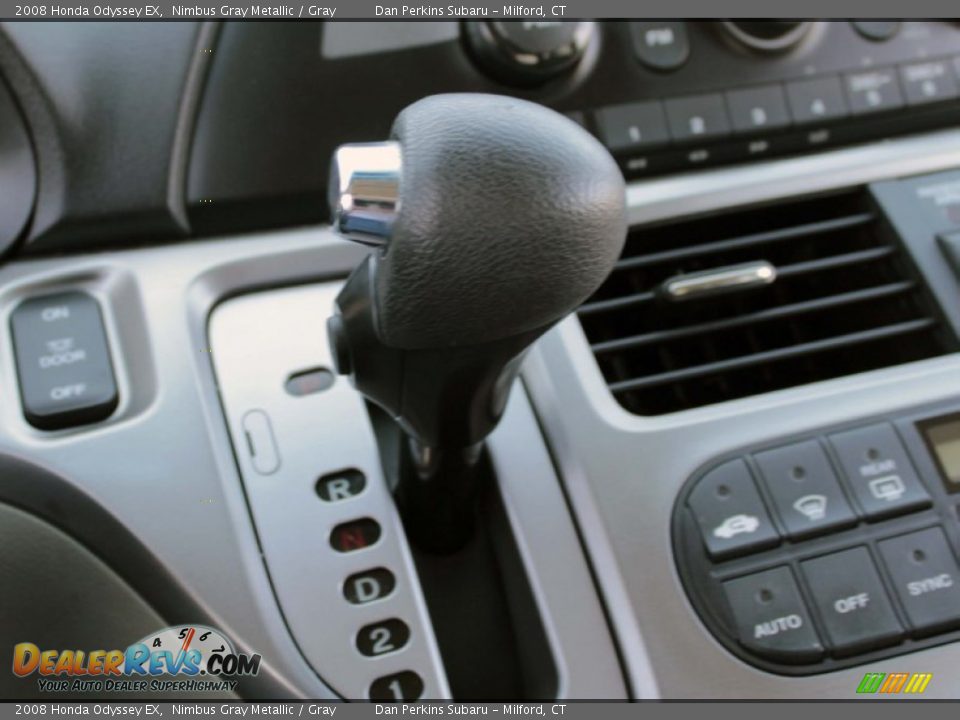 2008 Honda Odyssey EX Nimbus Gray Metallic / Gray Photo #14
