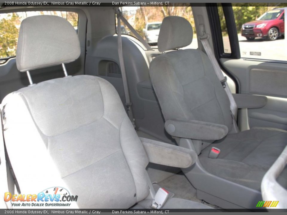 2008 Honda Odyssey EX Nimbus Gray Metallic / Gray Photo #15