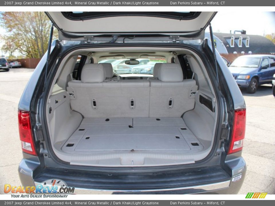 2007 Jeep Grand Cherokee Limited 4x4 Mineral Gray Metallic / Dark Khaki/Light Graystone Photo #8