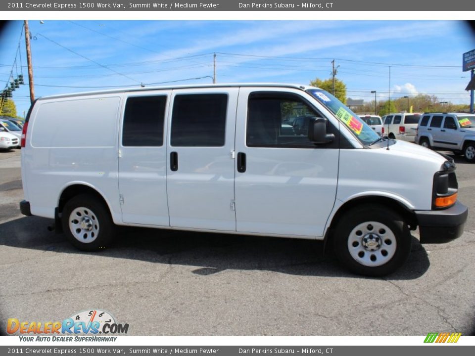 2011 Chevrolet Express 1500 Work Van Summit White / Medium Pewter Photo #4