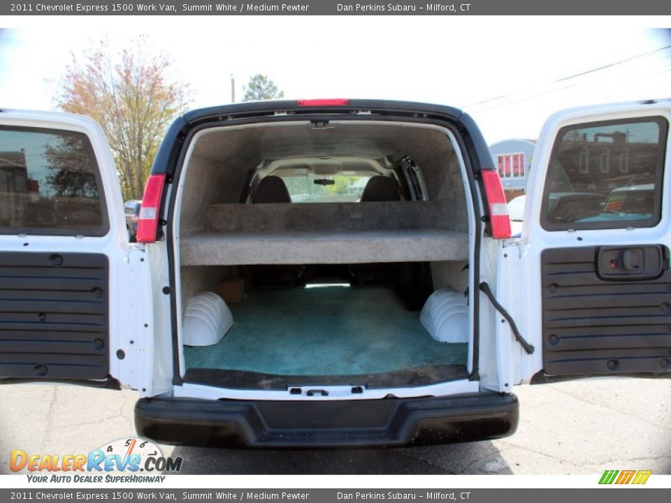 2011 Chevrolet Express 1500 Work Van Summit White / Medium Pewter Photo #8