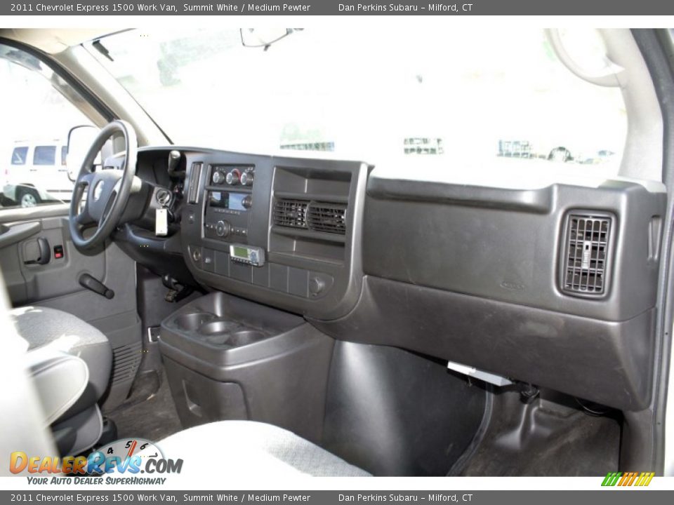 2011 Chevrolet Express 1500 Work Van Summit White / Medium Pewter Photo #9