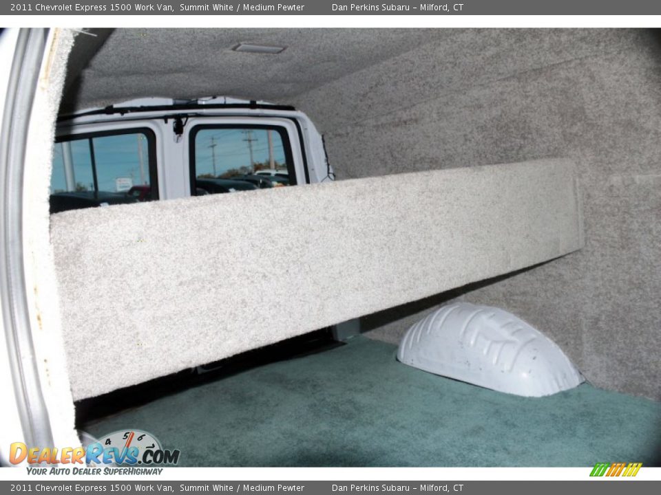 2011 Chevrolet Express 1500 Work Van Summit White / Medium Pewter Photo #17