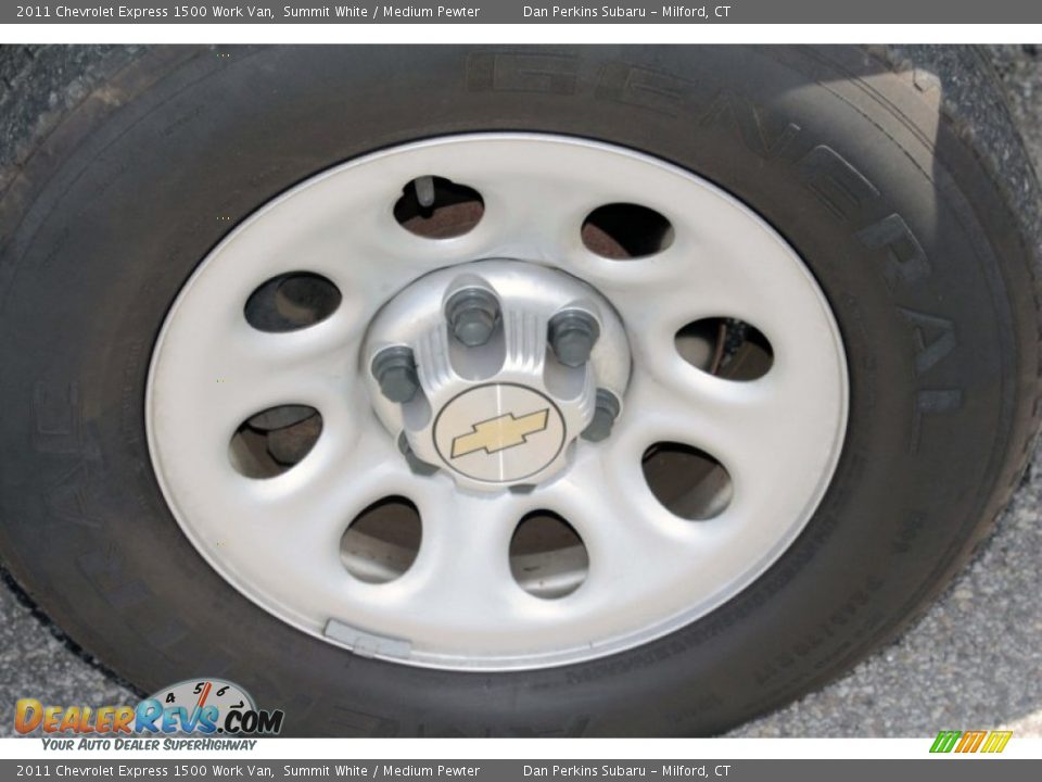 2011 Chevrolet Express 1500 Work Van Summit White / Medium Pewter Photo #19