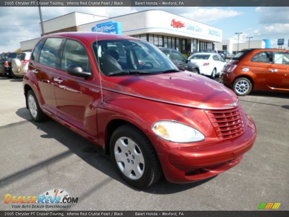 2005 Chrysler PT Cruiser Touring Inferno Red Crystal Pearl / Black Photo #1