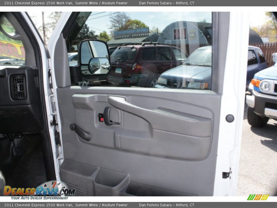 2011 Chevrolet Express 1500 Work Van Summit White / Medium Pewter Photo #22