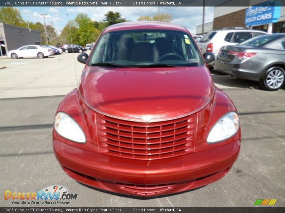 2005 Chrysler PT Cruiser Touring Inferno Red Crystal Pearl / Black Photo #2