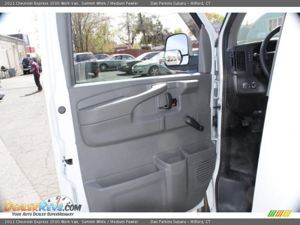2011 Chevrolet Express 1500 Work Van Summit White / Medium Pewter Photo #23