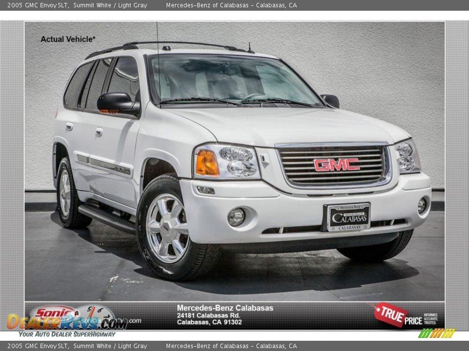 2005 GMC Envoy SLT Summit White / Light Gray Photo #1