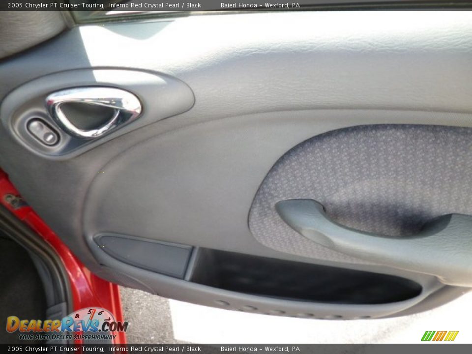 2005 Chrysler PT Cruiser Touring Inferno Red Crystal Pearl / Black Photo #11