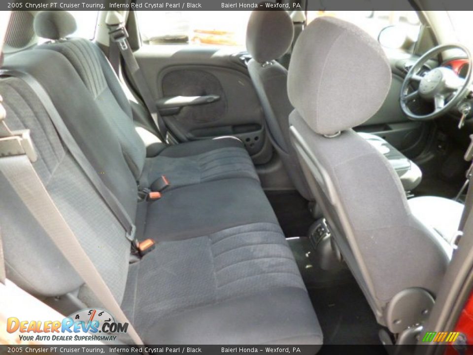 Rear Seat of 2005 Chrysler PT Cruiser Touring Photo #12