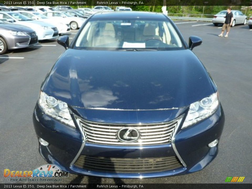 Deep Sea Blue Mica 2013 Lexus ES 350 Photo #7