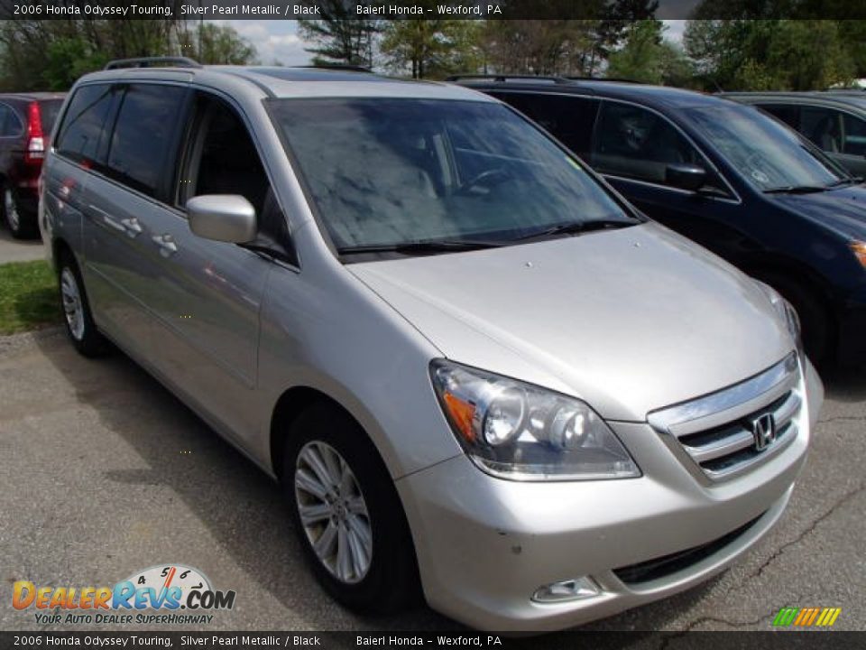 2006 Honda Odyssey Touring Silver Pearl Metallic / Black Photo #1