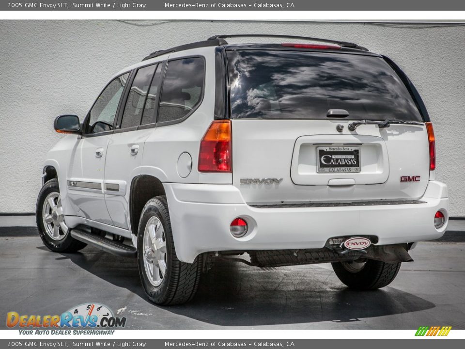 2005 GMC Envoy SLT Summit White / Light Gray Photo #10